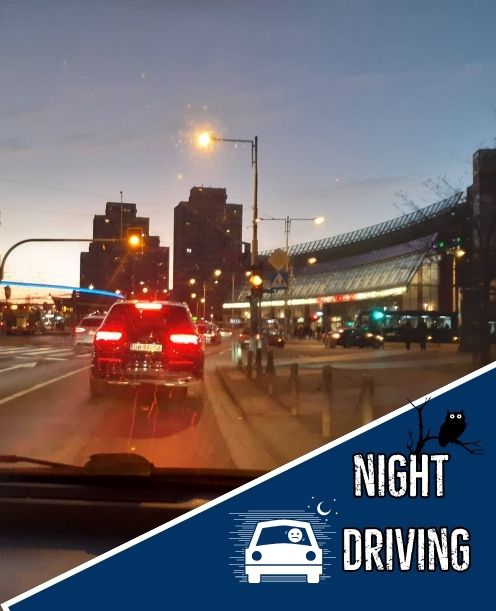 Night driving - szkolenie po zmroku